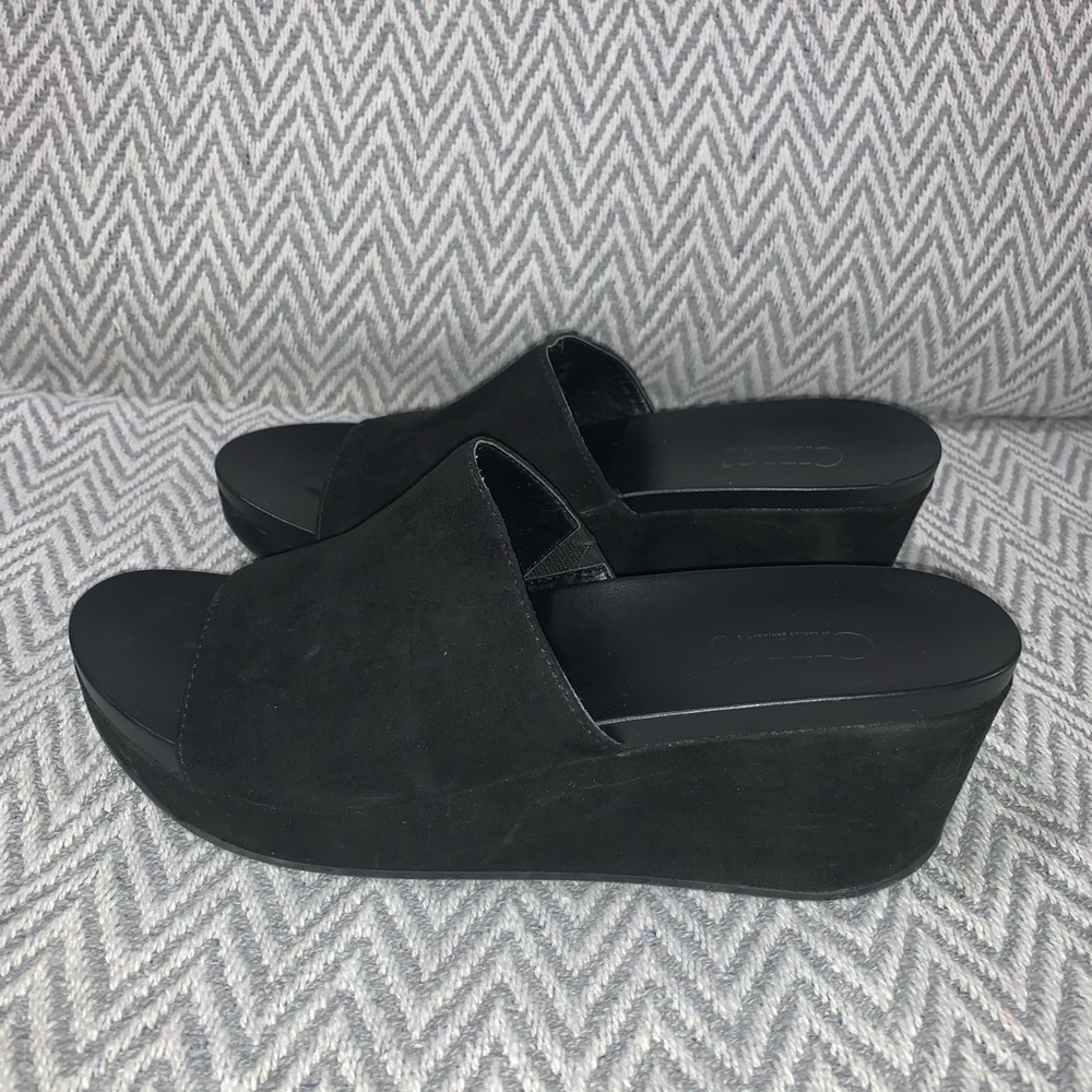 Carlos by Carlos Santana slip on wedge sandals